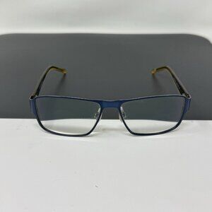 Jhane Barnes Transversal Eyeglasses Glasses Optical Frame Black 55-15-135